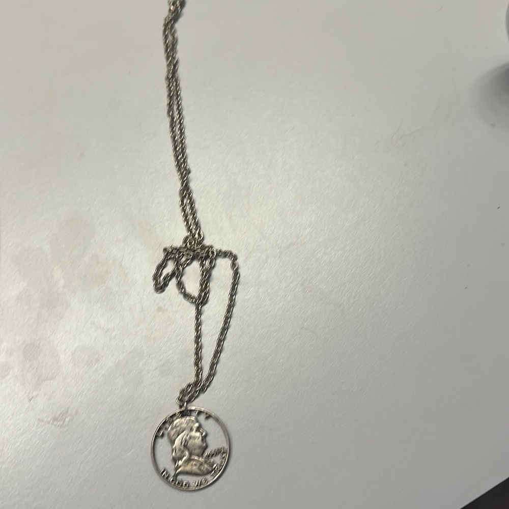 Unique half dollar necklace